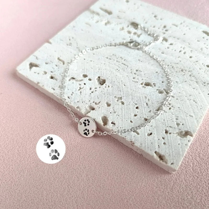 Personalized bracelet with your pet's paw. For cats and dogs!