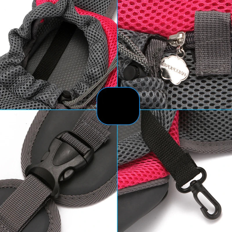 Airy shoulder bag for pets