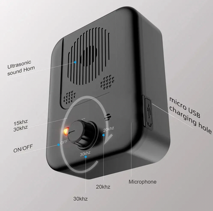 Ultrasonic Bark Control - For Quiet Environments