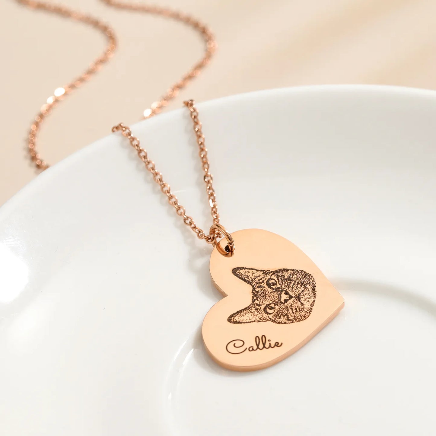 Paw memory, personalized strainer for pet lovers