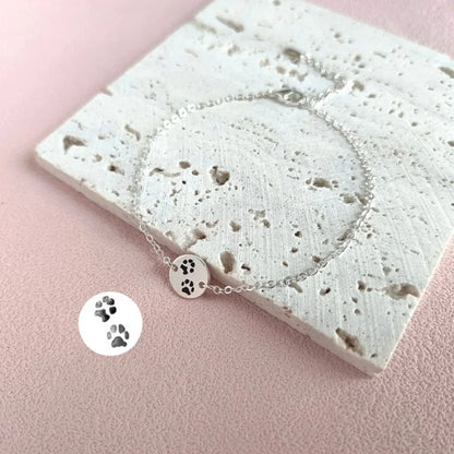 Personalized bracelet with your pet's paw. For cats and dogs!